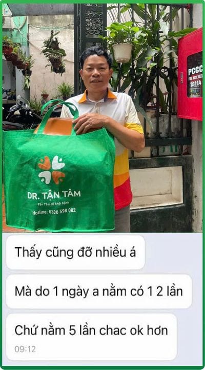 Khách hàng đánh giá tích cực sau khi dùng gối Dr Tận Tâm